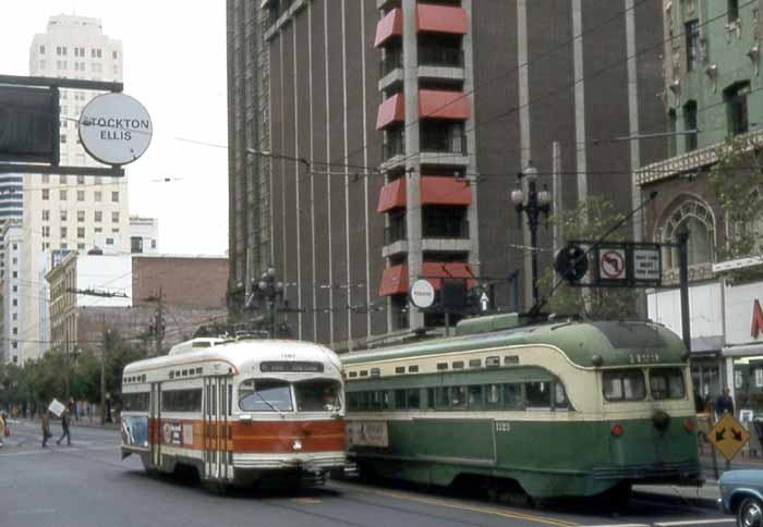 San Francisco MUNI PCC streetcar